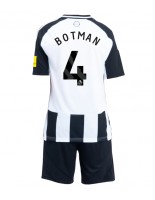 Newcastle United Sven Botman #4 Hjemmedraktsett Barn 2024-25 Korte ermer (+ bukser)